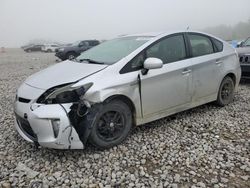 Salvage cars for sale at Wayland, MI auction: 2013 Toyota Prius