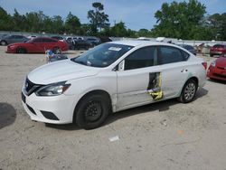 Nissan Sentra salvage cars for sale: 2017 Nissan Sentra S