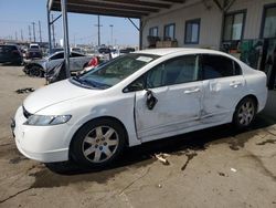 Honda salvage cars for sale: 2006 Honda Civic LX