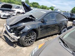 Tesla Model y salvage cars for sale: 2022 Tesla Model Y