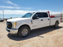 Salvage trucks for sale at Andrews, TX auction: 2017 Ford F350 Super Duty