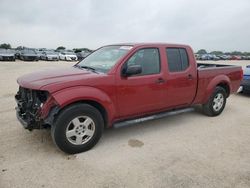 Salvage cars for sale at San Antonio, TX auction: 2007 Nissan Frontier Crew Cab LE
