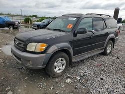 Salvage cars for sale from Copart Montgomery, AL: 2002 Toyota Sequoia SR5