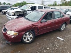 Salvage cars for sale from Copart Hillsborough, NJ: 2004 Nissan Sentra 1.8