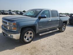 Salvage trucks for sale at San Antonio, TX auction: 2014 Chevrolet Silverado K1500 LTZ