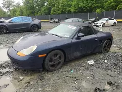 Salvage cars for sale at Waldorf, MD auction: 1997 Porsche Boxster