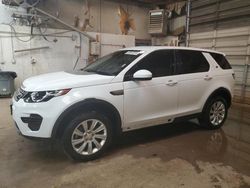 Salvage cars for sale at Casper, WY auction: 2018 Land Rover Discovery Sport SE