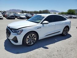 Salvage cars for sale from Copart Las Vegas, NV: 2021 Audi E-TRON Sportback Premium Plus