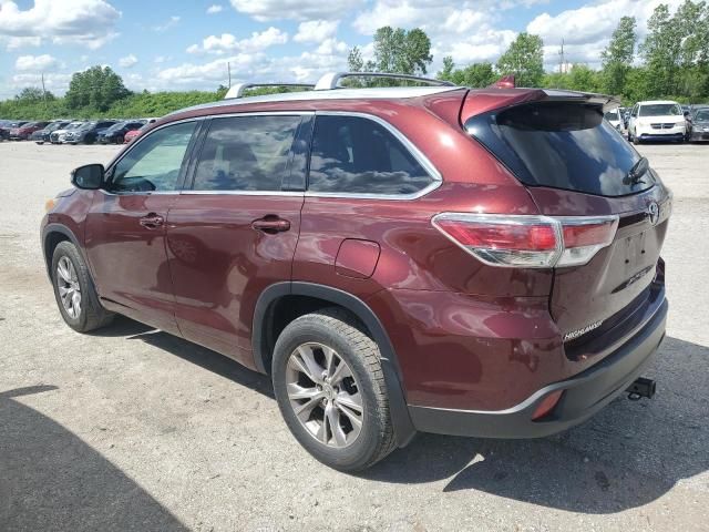 2014 Toyota Highlander XLE