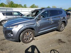Salvage cars for sale at Windsor, NJ auction: 2019 Hyundai Santa FE Limited