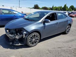 Toyota Corolla salvage cars for sale: 2016 Toyota Corolla L