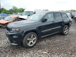 Salvage cars for sale at Chalfont, PA auction: 2017 Jeep Grand Cherokee SRT-8