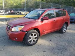 Salvage cars for sale at Waldorf, MD auction: 2007 Toyota Rav4 Limited