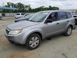 Salvage cars for sale at Spartanburg, SC auction: 2009 Subaru Forester 2.5X