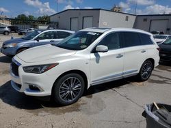 Salvage cars for sale from Copart New Orleans, LA: 2019 Infiniti QX60 Luxe