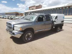Vehiculos salvage en venta de Copart Colorado Springs, CO: 2005 Dodge RAM 3500 ST