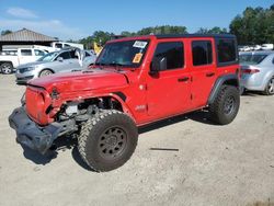 Salvage cars for sale at Greenwell Springs, LA auction: 2020 Jeep Wrangler Unlimited Sport
