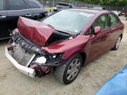 Salvage cars for sale at Waldorf, MD auction: 2008 Honda Civic LX