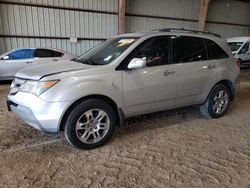 Salvage cars for sale at Houston, TX auction: 2008 Acura MDX Technology