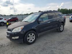 Salvage cars for sale at Lumberton, NC auction: 2012 Chevrolet Traverse LT