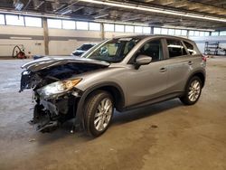 Salvage cars for sale from Copart Wheeling, IL: 2015 Mazda CX-5 GT