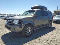 Toyota Sequoia salvage cars for sale: 2004 Toyota Sequoia Limited