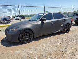 Salvage cars for sale at Houston, TX auction: 2018 Lexus IS 350