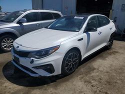 Salvage cars for sale from Copart Martinez, CA: 2019 KIA Optima SX