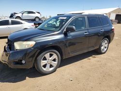 Salvage cars for sale at Brighton, CO auction: 2008 Toyota Highlander Limited