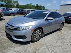 Salvage cars for sale at Spartanburg, SC auction: 2016 Honda Civic EX
