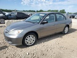 2004 Honda Civic LX en venta en Kansas City, KS