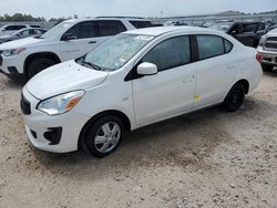 Salvage cars for sale from Copart Houston, TX: 2020 Mitsubishi Mirage G4 ES