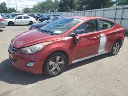 Salvage cars for sale at Moraine, OH auction: 2013 Hyundai Elantra GLS