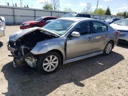 Salvage cars for sale from Copart Lansing, MI: 2011 Subaru Legacy 2.5I Premium
