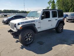 Jeep salvage cars for sale: 2018 Jeep Wrangler Unlimited Rubicon