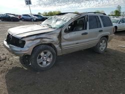 Salvage cars for sale from Copart Davison, MI: 2004 Jeep Grand Cherokee Laredo