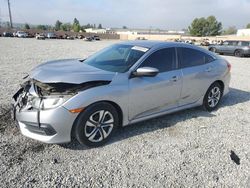 Salvage cars for sale at Mentone, CA auction: 2016 Honda Civic LX