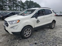 Salvage cars for sale from Copart Loganville, GA: 2020 Ford Ecosport SE