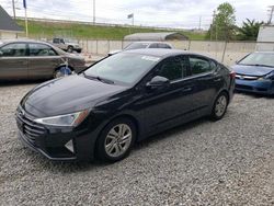 Salvage cars for sale at Northfield, OH auction: 2019 Hyundai Elantra SEL