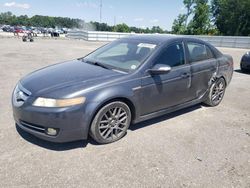 Salvage cars for sale at Dunn, NC auction: 2007 Acura TL