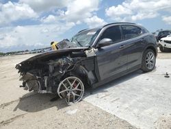 Salvage cars for sale at West Palm Beach, FL auction: 2019 Alfa Romeo Stelvio TI