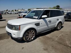 Salvage cars for sale from Copart Bakersfield, CA: 2011 Land Rover Range Rover Sport SC