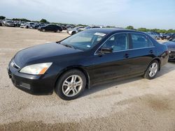 Honda Accord salvage cars for sale: 2007 Honda Accord EX