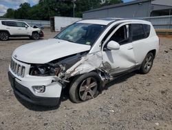 Salvage cars for sale at Chatham, VA auction: 2016 Jeep Compass Latitude