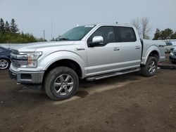 Salvage cars for sale from Copart Ontario Auction, ON: 2018 Ford F150 Supercrew