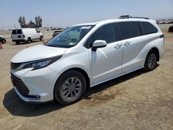Toyota Sienna xle Vehiculos salvage en venta: 2022 Toyota Sienna XLE