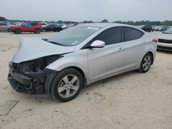 Salvage cars for sale from Copart San Antonio, TX: 2013 Hyundai Elantra GLS