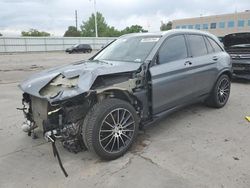 Salvage cars for sale at Littleton, CO auction: 2017 Mercedes-Benz GLC 43 4matic AMG