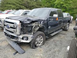 Salvage trucks for sale at Waldorf, MD auction: 2015 Ford F350 Super Duty