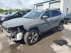 Salvage cars for sale at Duryea, PA auction: 2019 Jeep Cherokee Limited